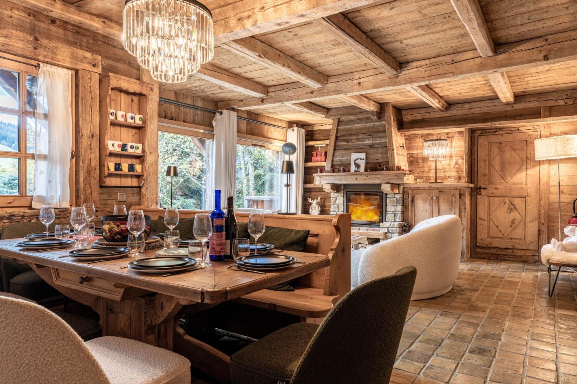 Chalet Mont D'Arbois Ski Et Golf Megève Exterior foto